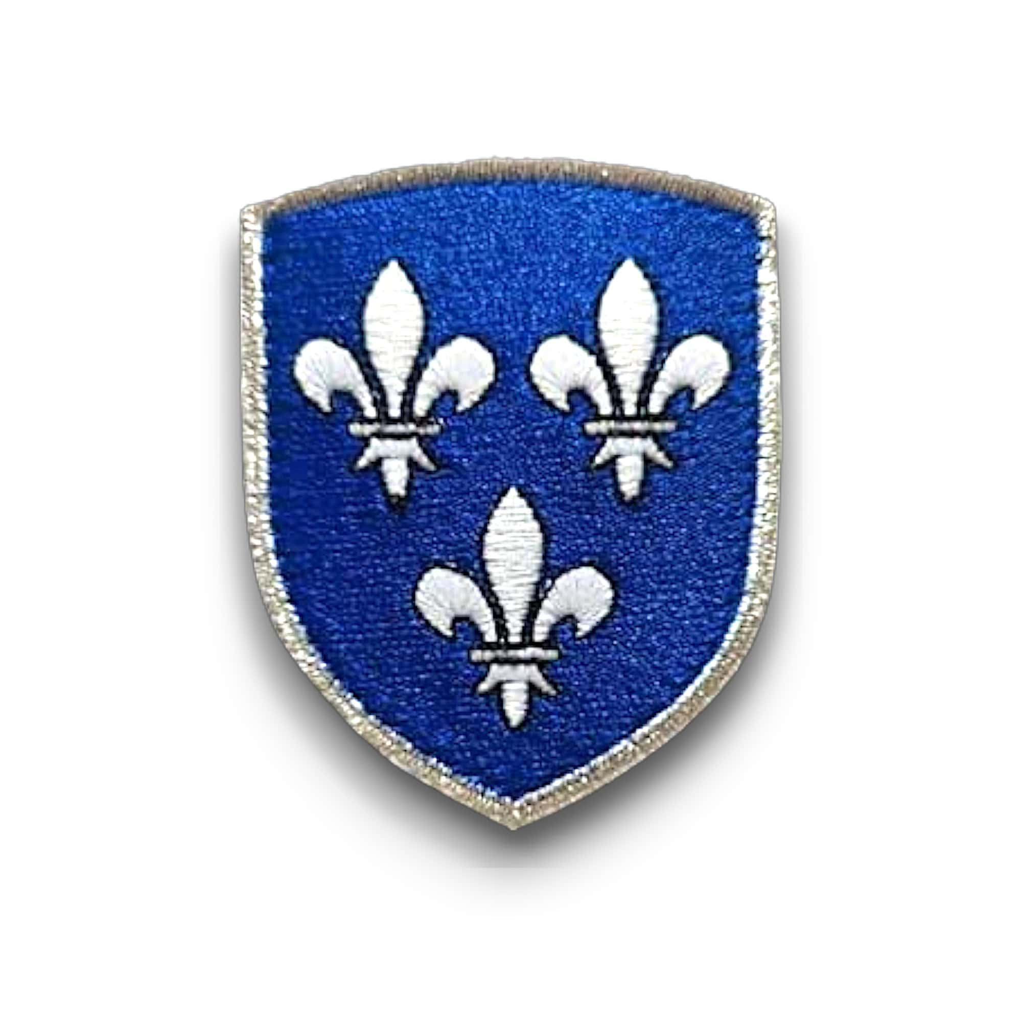 Plaque écusson de poêle GODIN modèle 2122