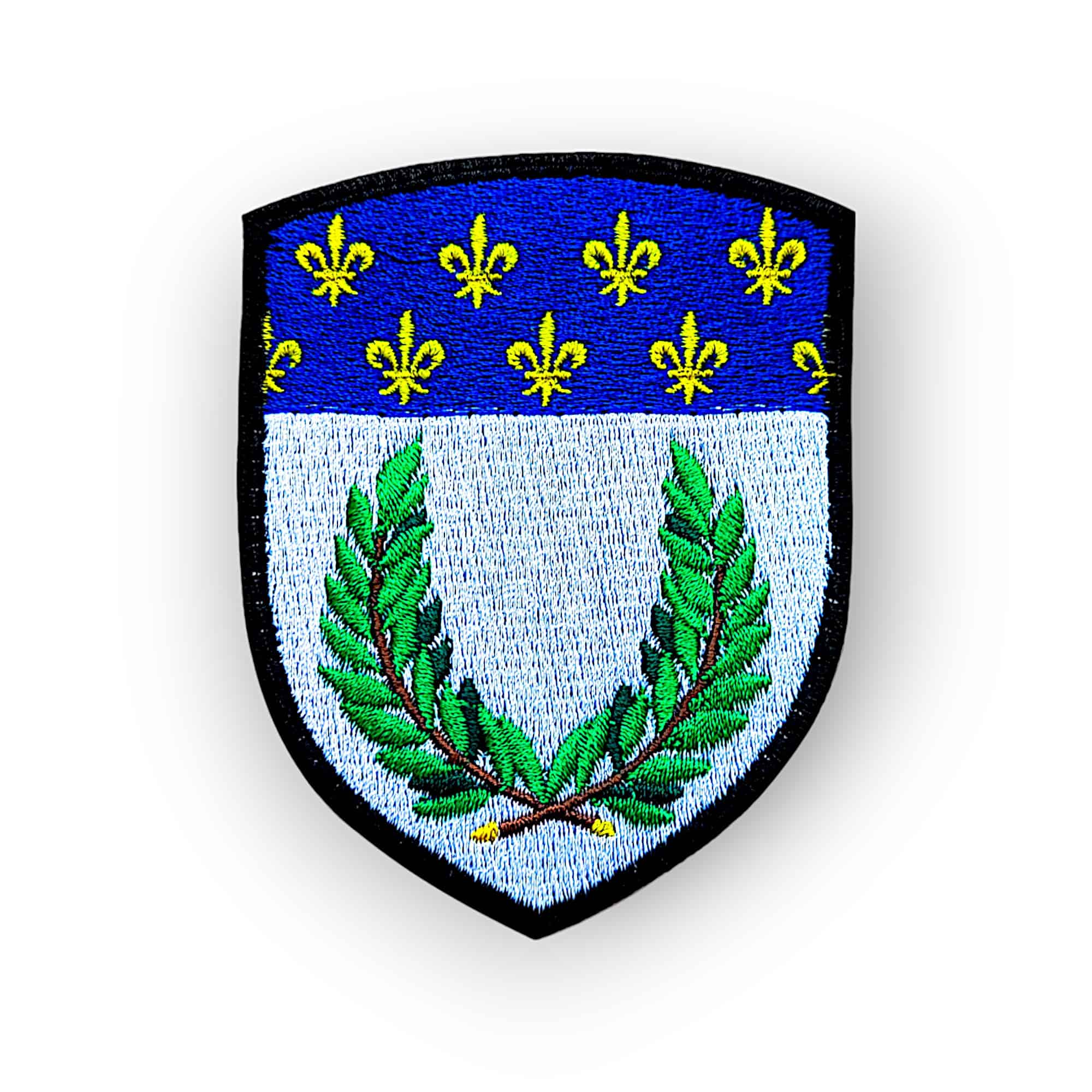 Blason Patch Ville De Reims brodé en France avec dos scratch - France Blason Patch Ville De Reims brodé en France avec dos scratch - France