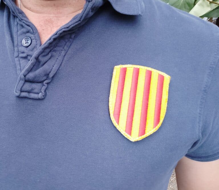 Blason de la Provence brodé en France Blason de la Provence brodé en France