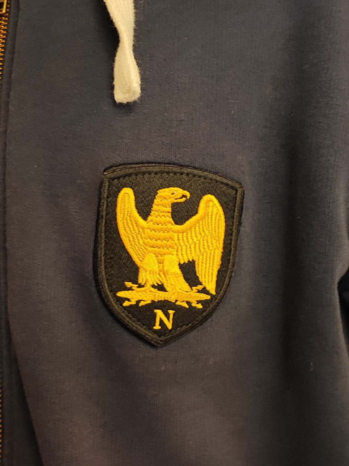 Écusson Impérial de Napoléon Noir fils dorés brodé – vue 3 – Amalric