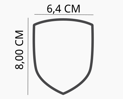 taile-blasons2 Écusson Espoir et Salut de la France tissé