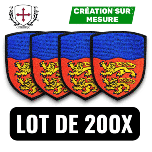 Production écusson brodé pack 200 – Amalric
