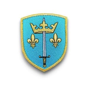 Ecusson Jeanne arc Or