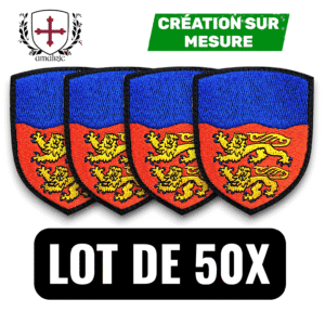 Production écusson brodé pack 50 – Amalric