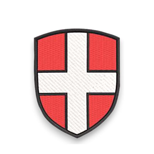 Ecusson croix Saint jean