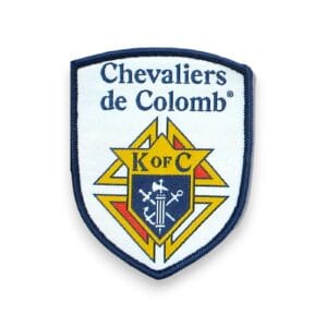 Écusson brodé Chevaliers de Colomb – Amalric
