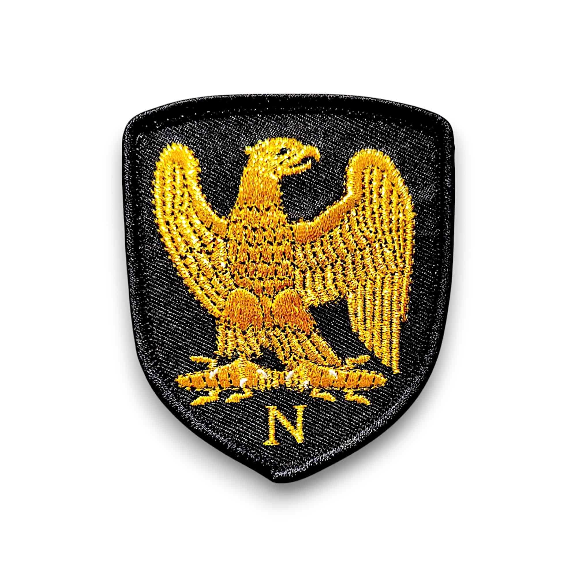 GROS PIN'S 2cm ASPECT DORÉ Blason Napoléon Empereur Couronne Impériale
