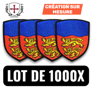Production écusson brodé pack 1000 – Amalric