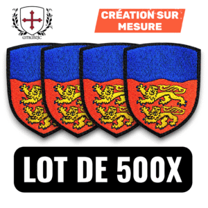 Production écusson brodé pack 500 – Amalric