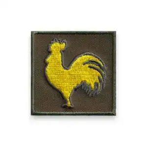 Coq Camo brodé galon – Amalric