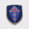 Ecusson France libre 2 Croix de Lorraine CHARLES DE GAULLE