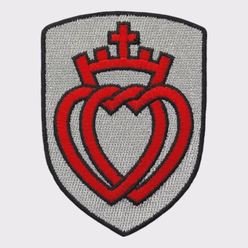 Ecusson Double Coeur vendéen Grand format