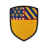Écusson de la Côte-d'Or Écusson de la Côte-d'Or brodé – or plain au chef de Bourgogne