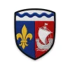 Écusson des Hauts-de-Seine Écusson des Hauts-de-Seine brodé – fleur de lys, nef de Paris et Seine