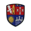 Écusson du Lot-et-Garonne brodé – écartelé Agen, Marmande, Nérac et Villeneuve-sur-Lot