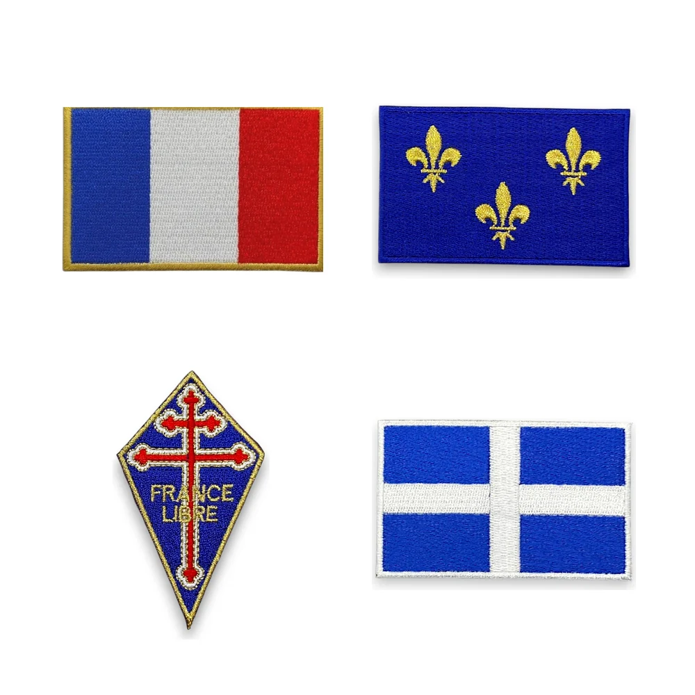 Écussons brodés pays et pavillons – Amalric